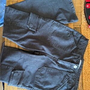 Vigoss Kids Black Cargo Jeans